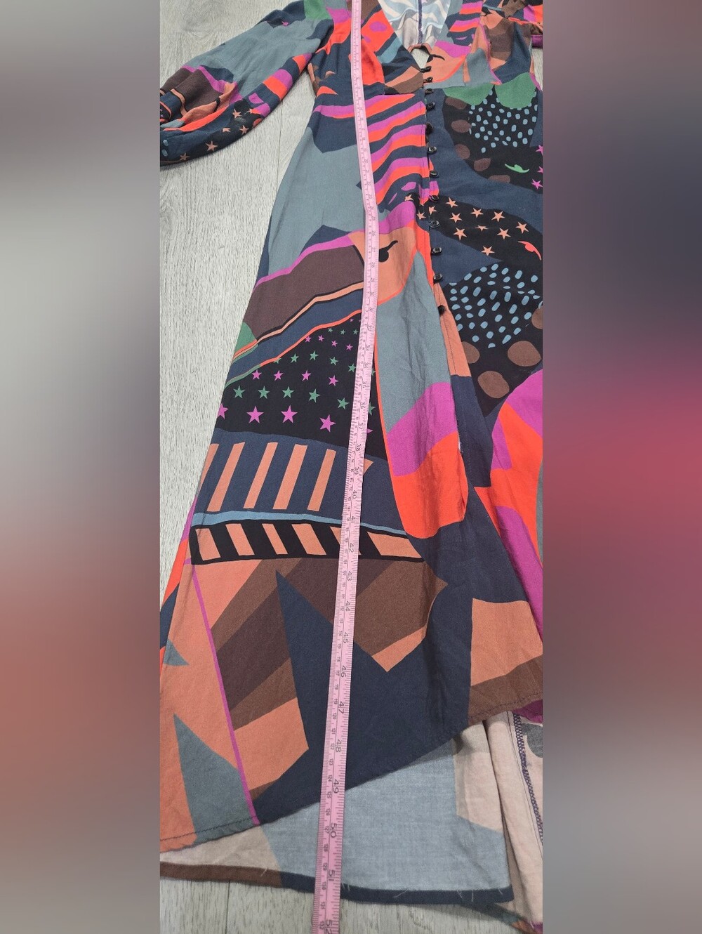 FARM Rio Tuca Maroto Graphic Toucan Print Midi Dress Size Small - Picture 11 of 13